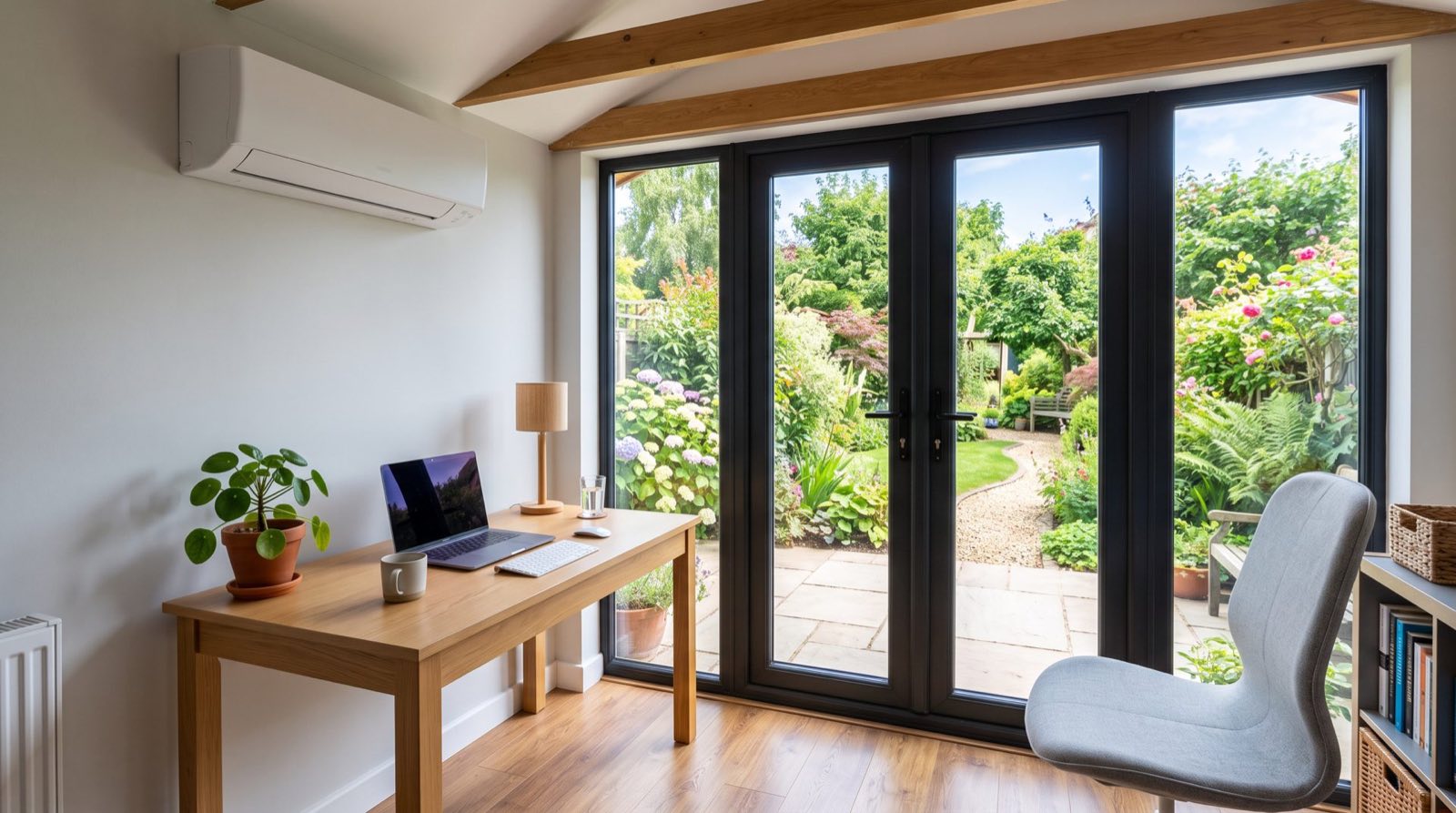 Air conditioning in a home office